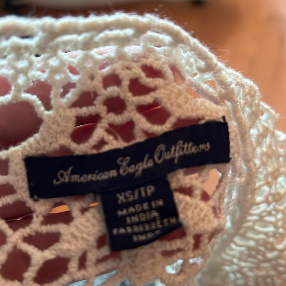 2 Pcs Extra Small Le chateau Vest America Eagle Crochet Tank - Picture 8 of 12